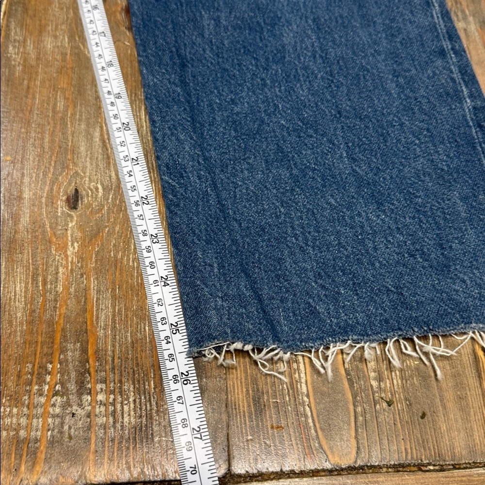 rag & bone High Rise Blue Jeans - Picture 3 of 7